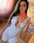 Анкета проститутки Зина - метро Кузьминки, возраст - 24